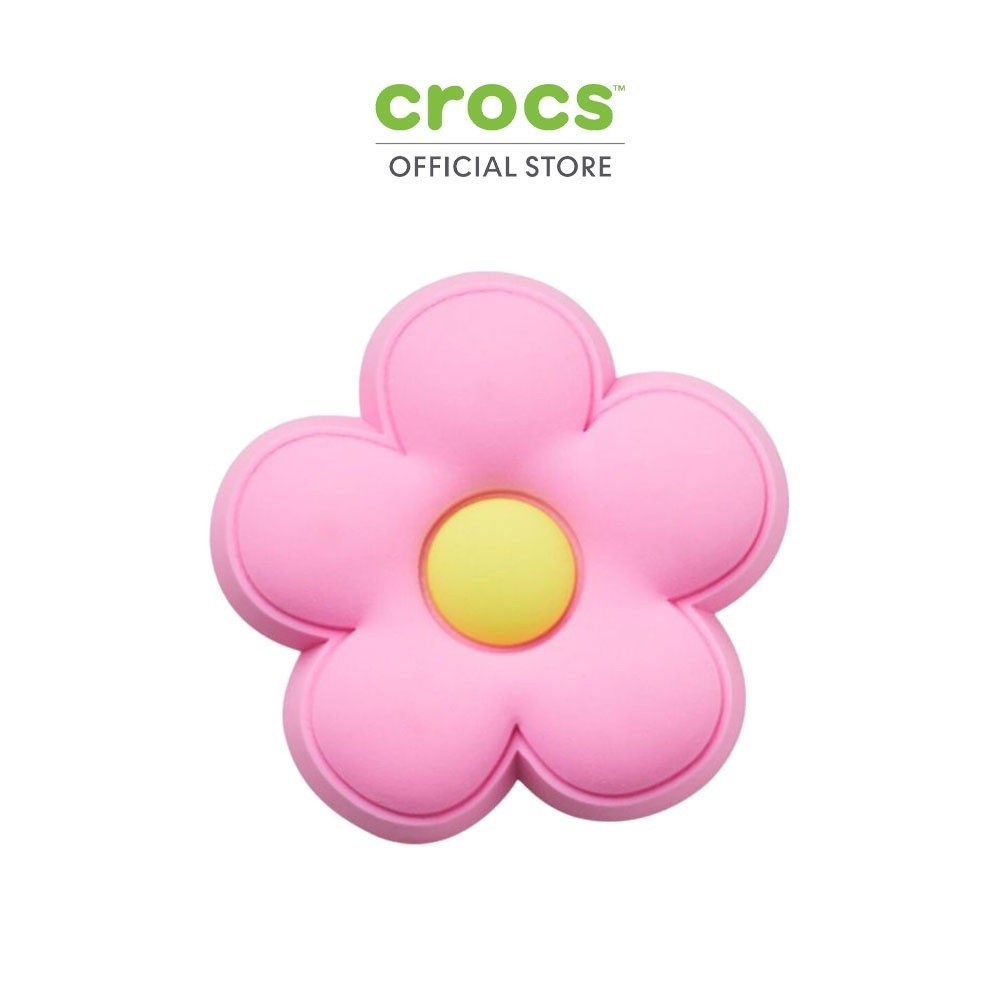 CROCS ตัวติดรองเท้า JIBBITZ PINK FLOWER รุ่น 10009455