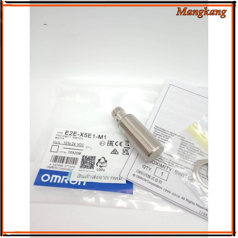 ของใหม่! E2E-X5ME1-M1 OMRON E2E-X5ME1-M1 Proximity E2E-X5ME1-M1 ไทย Proximity Inductive จากไทย
