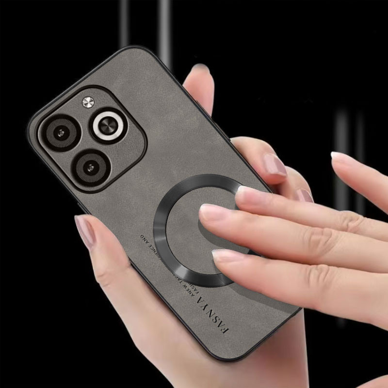 เคส ปลอก realme C61 realme C63 realme C60โทรศัพท์กรณีป้องกันการสั่นสะเทือนแม่เหล็กแหวนดูดฝาครอบป้องกันที่มีขอบนุ่มและลื่นปกหลัง ybpcxq