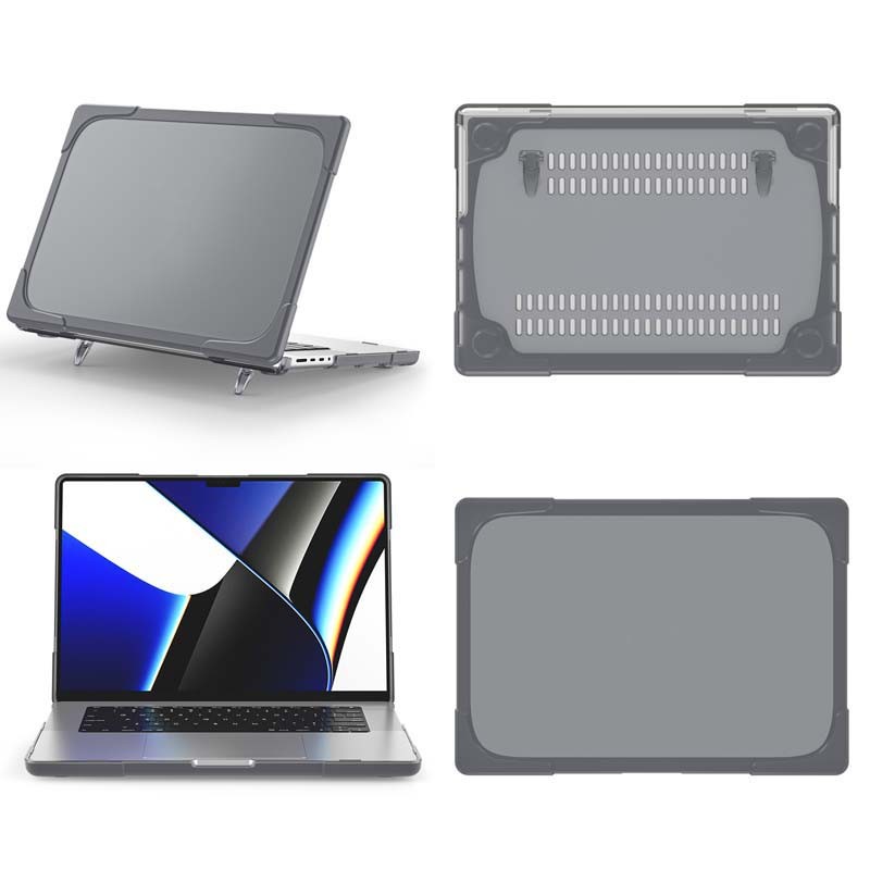 เคสกันกระแทกสําหรับ 2024 MacBook Pro 14 M4 A3112 MacBooKPro 14.2 นิ้ว Max A3185 case Pro14 A3401 ป้อ