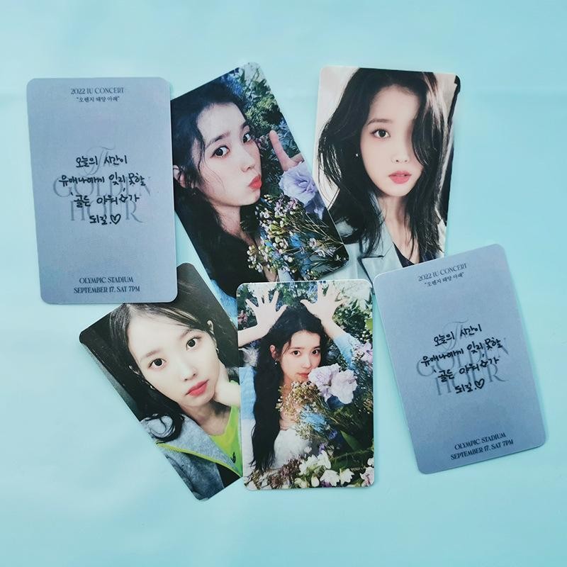 Iu Li Zhien < THE GOLDEN HOUR > คอนเสิร์ต Photocard โปสการ์ดการ์ดพิเศษ สินค้าดารา20250403