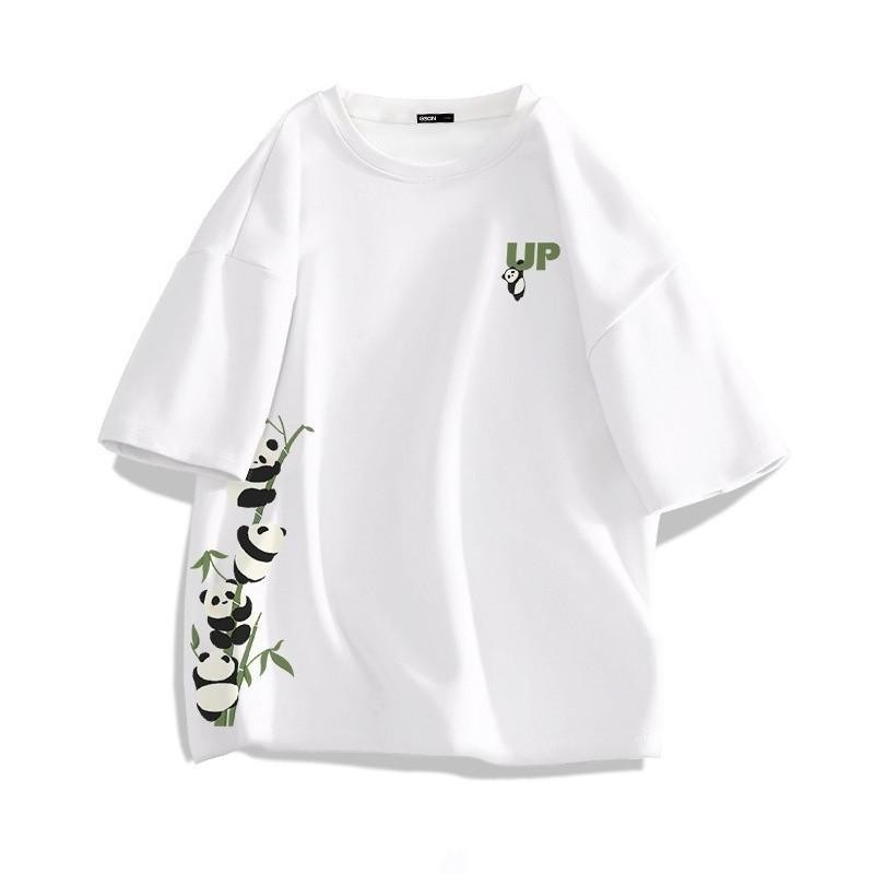 【XRP】เสื้อยืดสำหรับผู้ชายและผู้หญิงฤดูร้อนใหม่ Xianhe Bamboo Knot รอบคอแขนสั้น