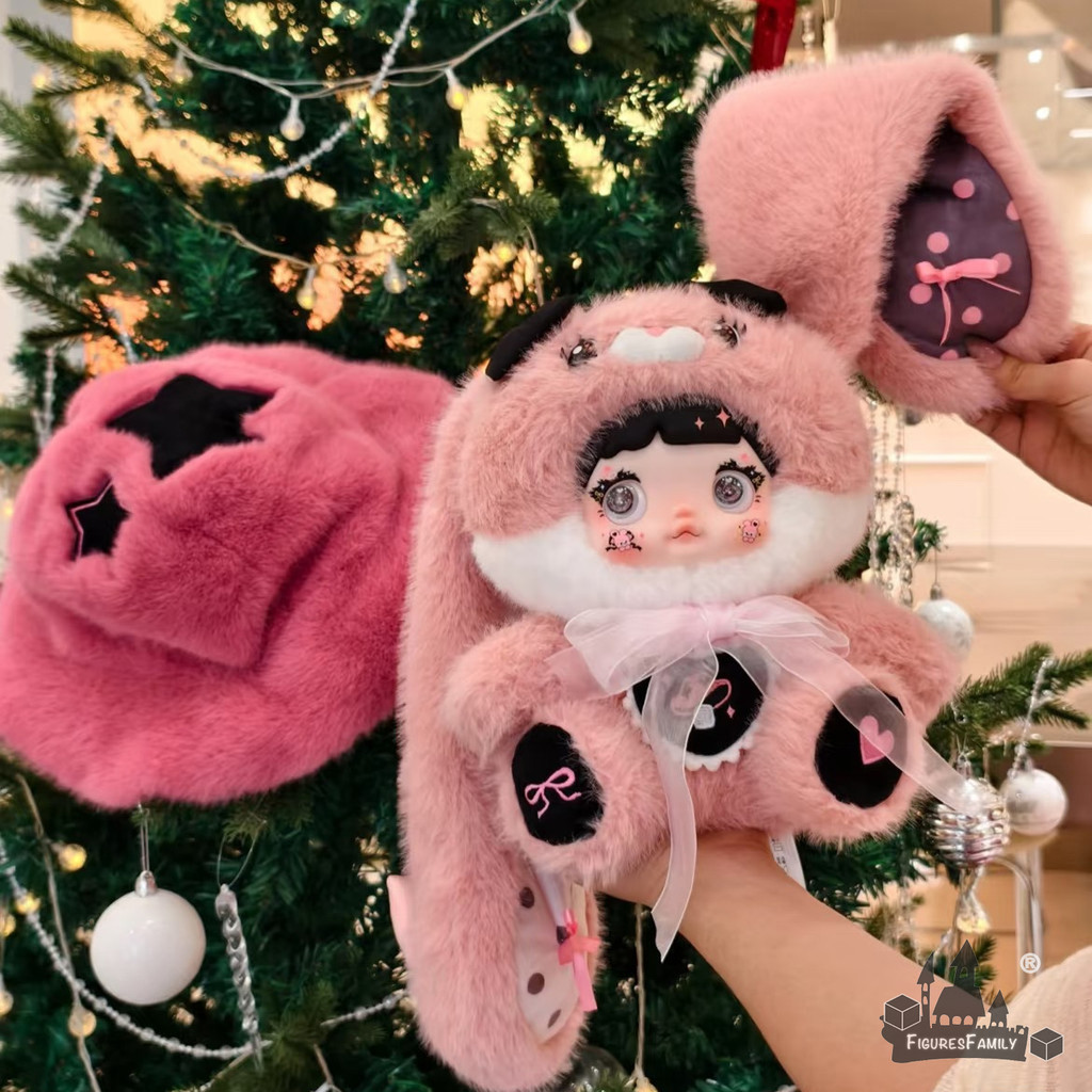 [ของแท้] Nommi 400% V2 Mushroom Hat series ตุ๊กตาตุ๊กตาสไตล์พื้นฐานยืนยันรูปตุ๊กตาเครื่องประดับของขว