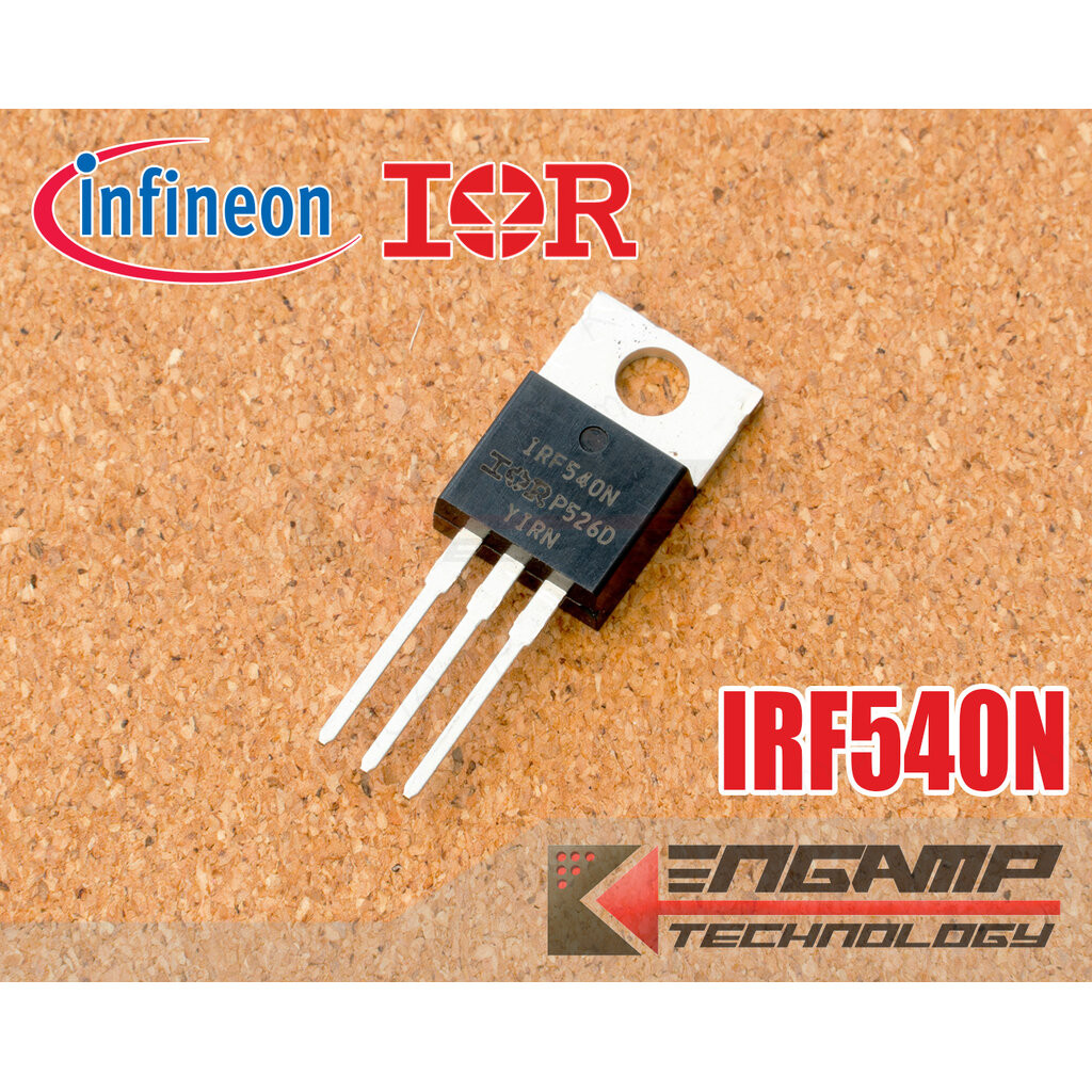 (1ตัว) [FET] IRF540N IR INFINEON MOSFET 33A 100V 44mR TO-220