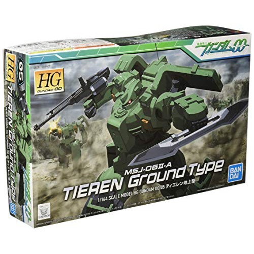HG Mobile Suit Gundam 00 Tieren (Ground Type) 1/144 Scale Pre-colored Plastic Model
