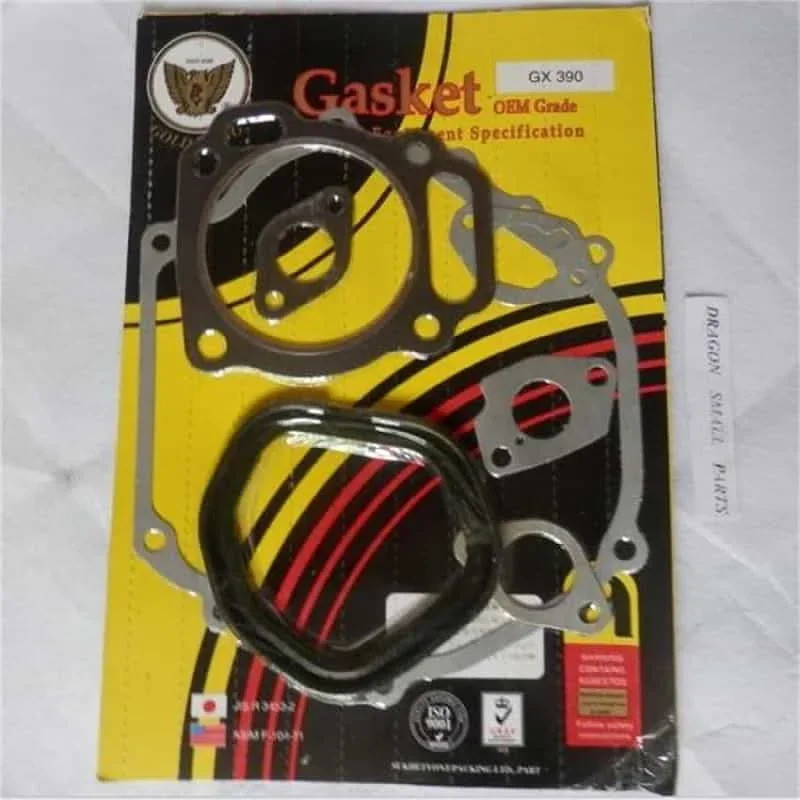 Gx390 ชุดตะกร้าสําหรับ HONDA GX-390 AX390 188F EC6500 5000 5KW ENERATOR CARBURETOR CYLINDER MUFFLER 
