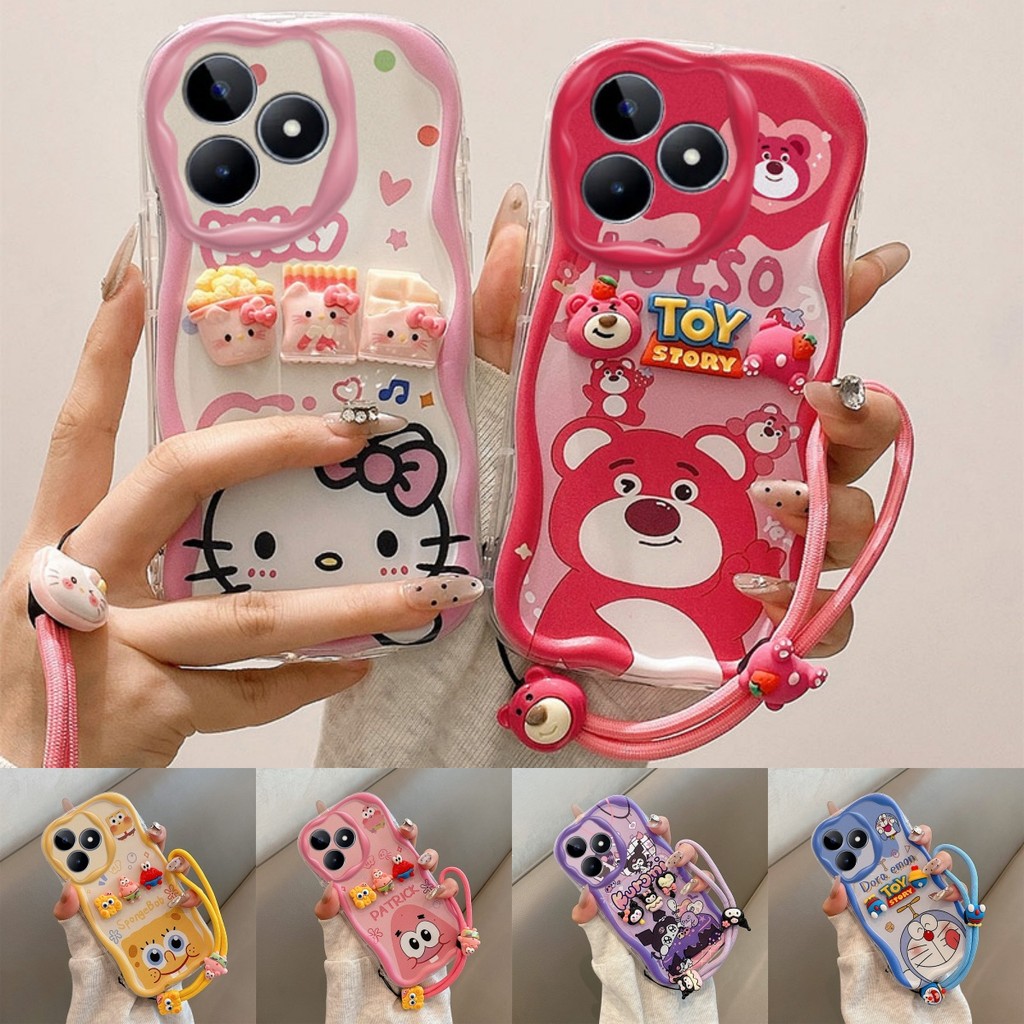 เคส OPPO A3 A3x A5i Cute Paste Doll Soft Silicone Phone Case TYNY1