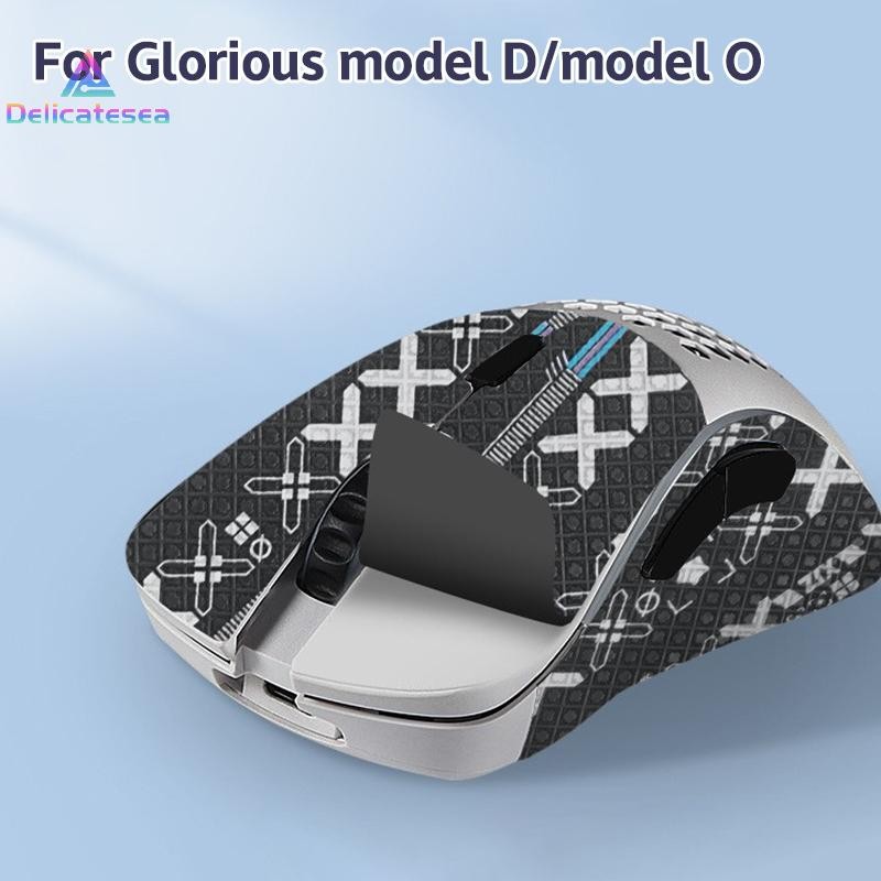 [Delicatesea] Mouse Grip Tape สติกเกอร์ลื่นดูดเหงื่อสําหรับ Glorious รุ่น D/รุ่น O เมาส์สําหรับเล่นเกมสติกเกอร์กันลื่นเมาส์อุปกรณ์เสริมเกมเมอร์ใหม่