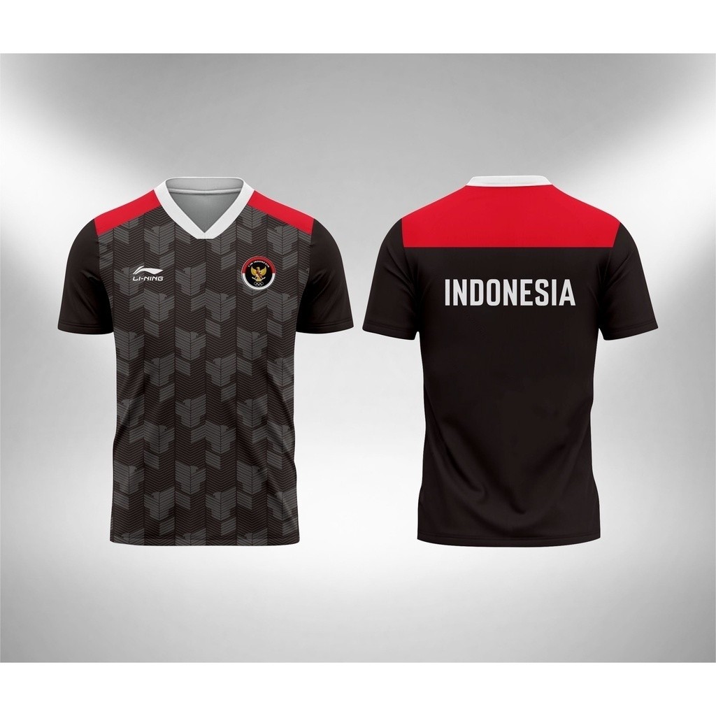 เสื้อ Badminton Jersey SEA Games สีดํา