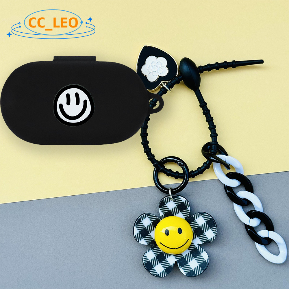 For Sony WF-C710N Case Cartoon Keychain Cute Silicone Soft Case Suitable for Sony WF-C710N Shockproo