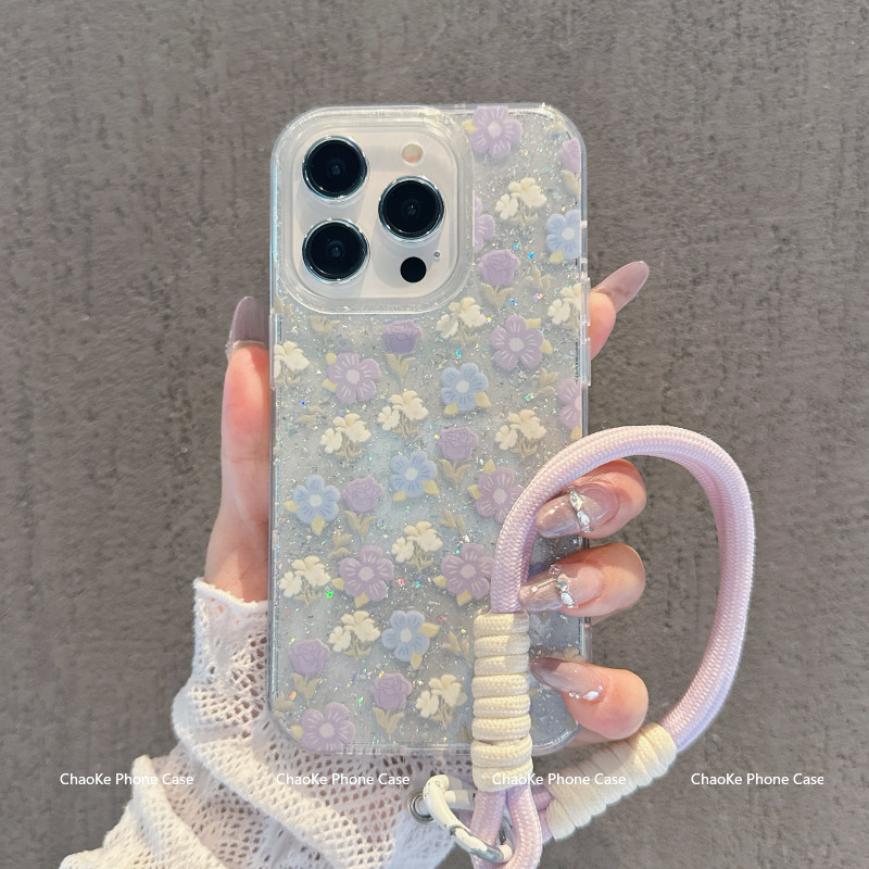 สำหรับ เคสไอโฟน11 ไอโฟน 13 ไอโฟน 16 pro max ไอโฟน15 ไอโฟน16 ไอโฟน 12 เคสโทรศัพท์กลิตเตอร์ใส DLSFK086