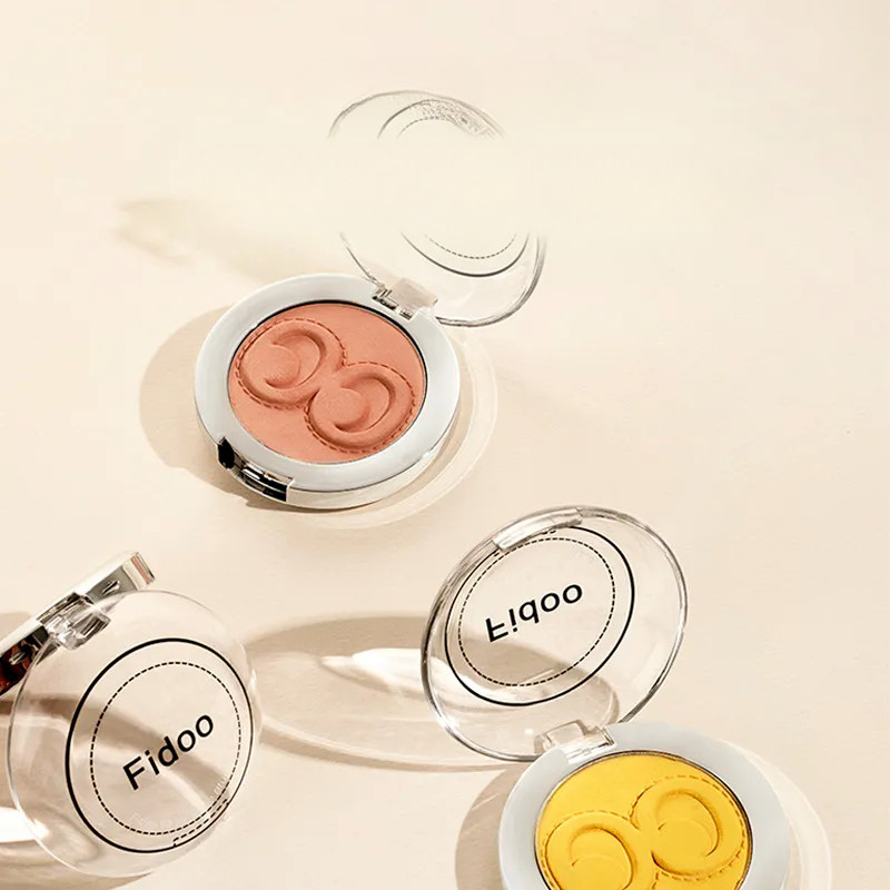 Fidoo Fidoo fidoo Stamp Blush Mud Monochrome Soft Mist Blush High Gloss Natural Contouring