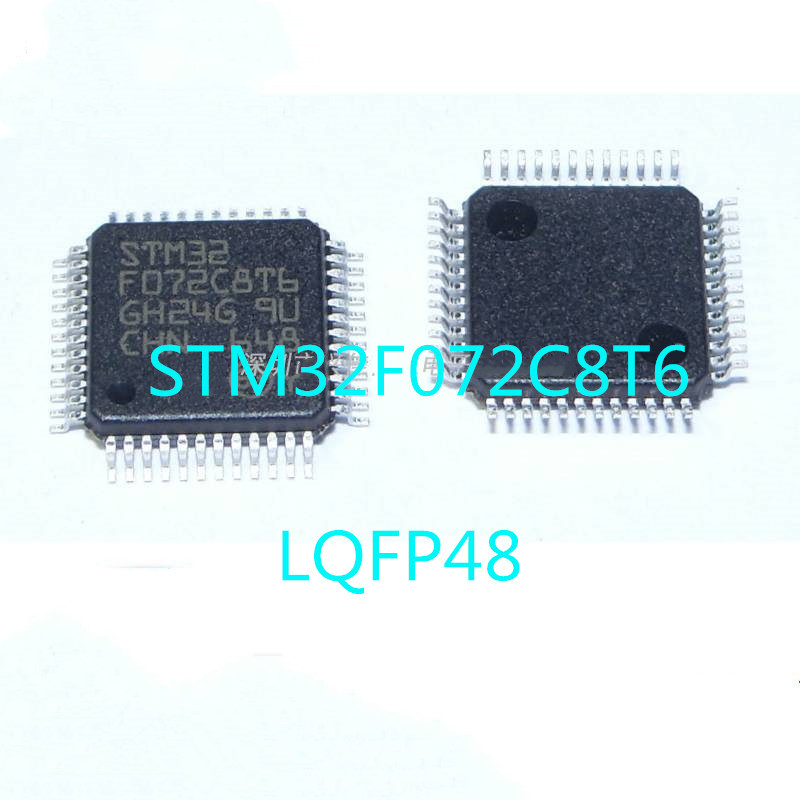 1 ชิ้น/ล็อต 100% คุณภาพ STM32F072C8T6 F072C8T6 LQFP-48 Microcontroller SMD Microcontroller ในสต็อกให