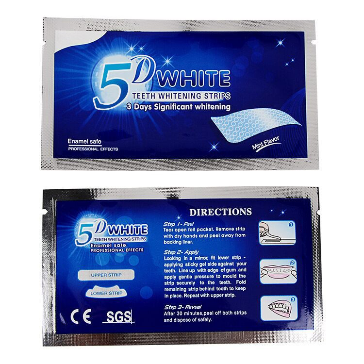 [Recommended by Store Manager]5D Whitening Teeth Strips Gel Strips Whitening Teeth Strips 7Yes14In s
