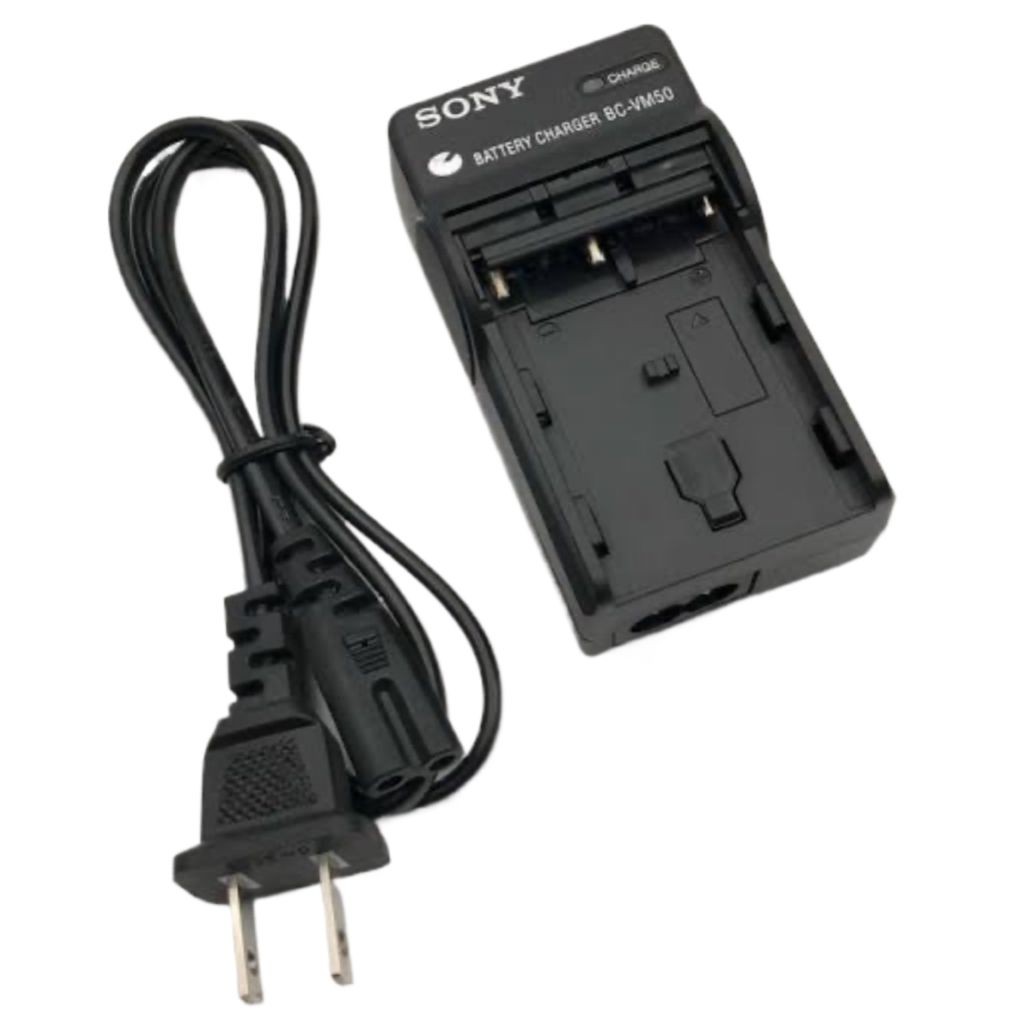 Sony BC-VM50 VM50 เครื่องชาร์จสําหรับ Sony M Series แบตเตอรี่ NP-FM500H FM50 FM55H FM70 FM90 FM91 QM