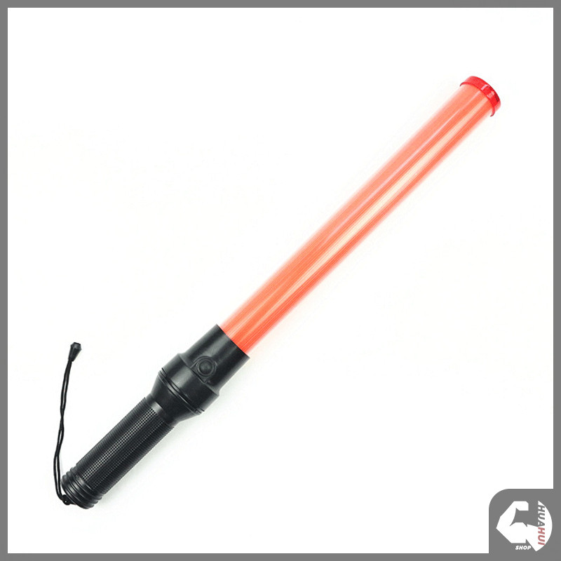 กระบองไฟจราจร กระบองไฟกระพริบ 54 ซม.Traffic baton แบบไฟสีแดง ใส่ถ่าน น้ำหนักเบา กันน้ำ พกพาสะดวก คงทนตกไม่แตก รูปที่ 5