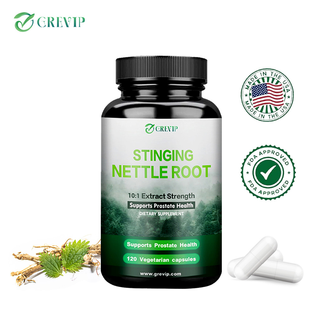 ผลิตภัณฑ์เสริมอาหาร Nettle Root - ส่วนผสมระดับพรีเมียม - รองรับสุขภาพต่อมลูกหมาก ป้องกันผมร่วง