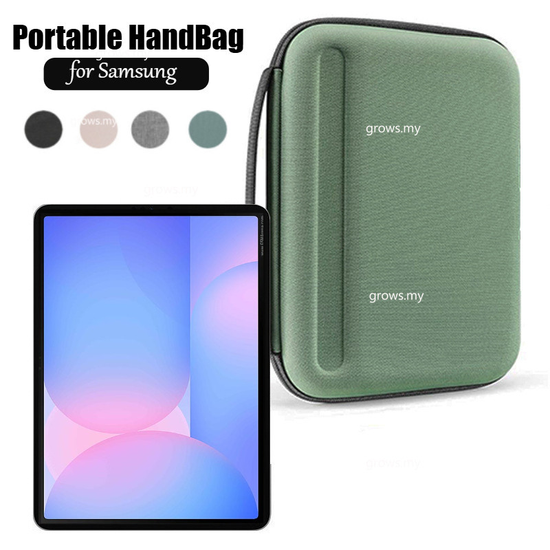 SAMSUNG สําหรับSamsung Galaxy Tab S10 FE + 13.1 "S10FE 10.9 2025 S10+ 12.4 S9 FE Plus S7 FE S8Plus S6 Lite A8 A9 + 11 "Shockproof EVAแท็บเล็ตแบบพกพาHandBag