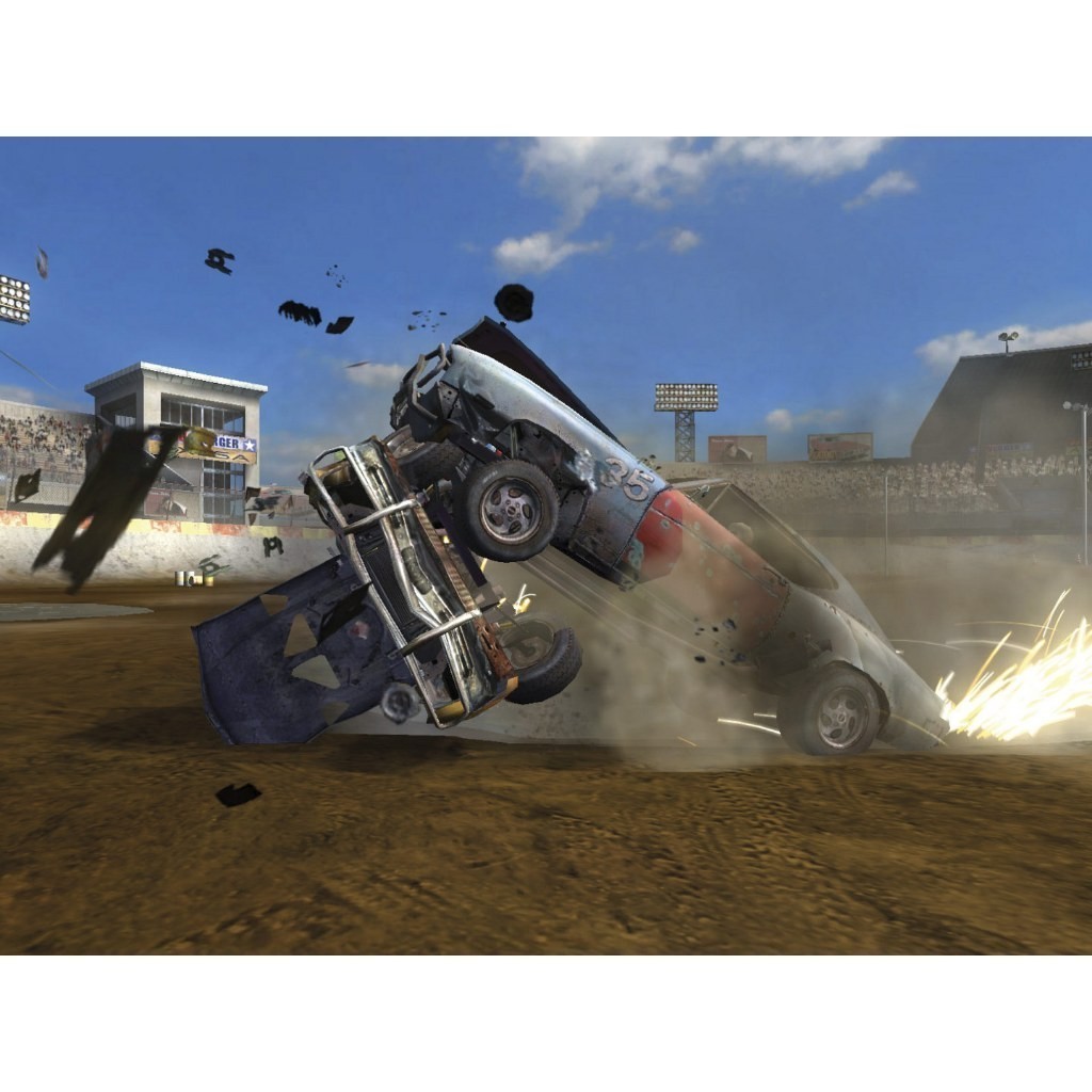 🕹️💻 [เกมคอม / เกม PC] 🎮  Flatout 2 Enhanced