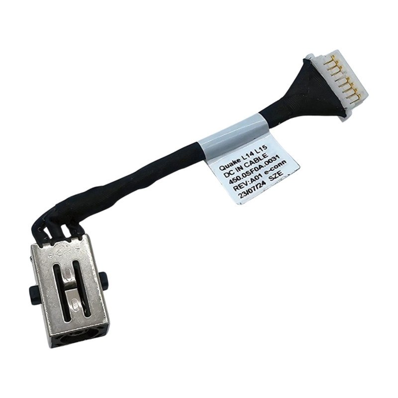 DC ในอะแดปเตอร์แจ็คชาร์จพอร์ตสายเคเบิลสําหรับ Dell Latitude 3440 3540 P169G CN-00R2W9 0R2W9 450.0SF0