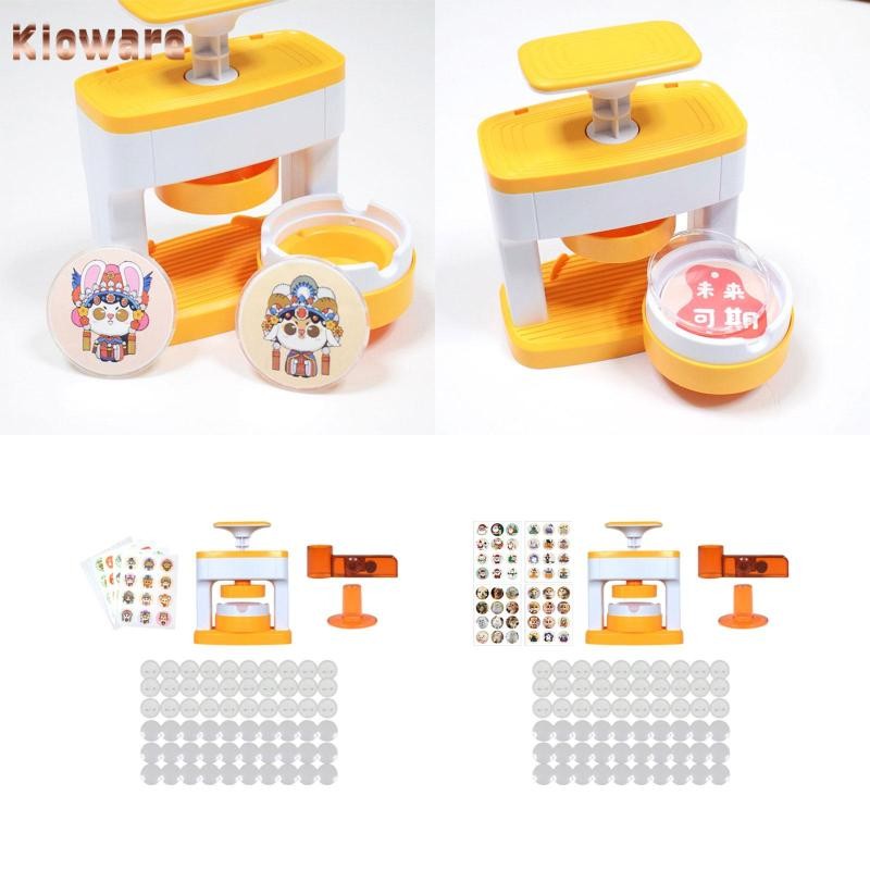 [Kloware] DIY Pin Badge เครื่องทําปุ่ม Badge Die Mould เข็มกลัด Pin ทําเครื่องปุ่ม Maker Machine สํา