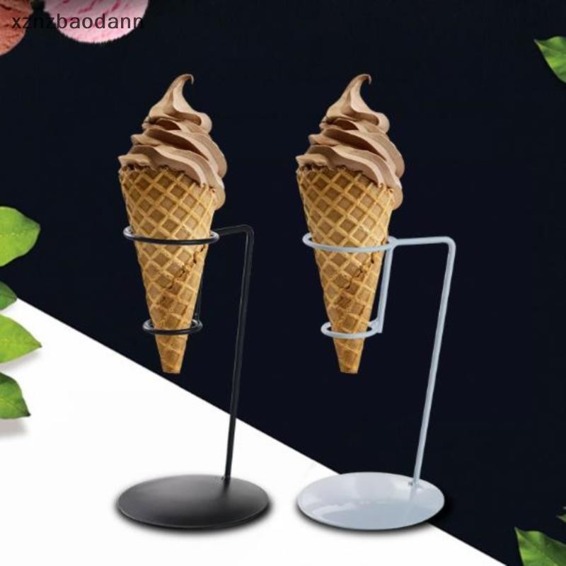 [XZNZV] ไอศกรีมโคนลูกเล่นขนาดเล็ก ที่มีฐานวางไข่ IKFG