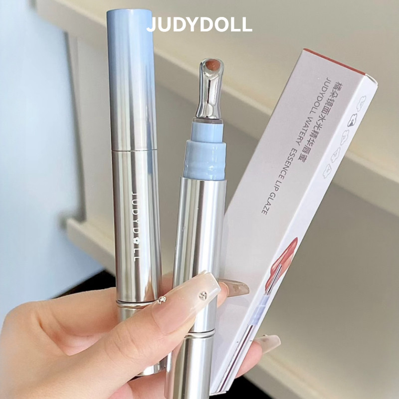 JUDYDOLL ลิปเคลือบ ไอซ์ไดมอนด์เอสเซ้นส์ ลิปกลอส วอเตอร์กลอสกระจก ลิปเคลือบ ลิปสติกน้ำมันลิป