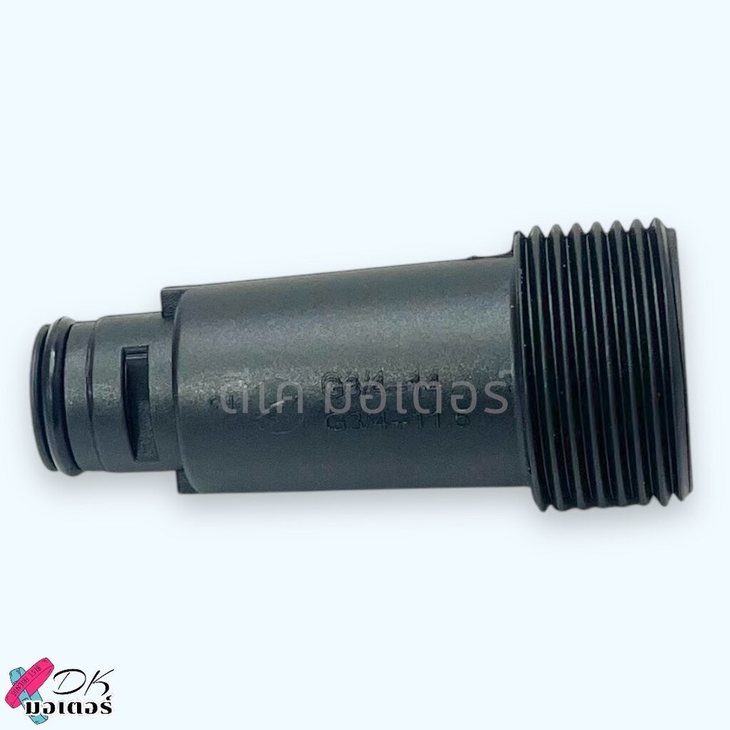 (W100S) แท้) ข้อต่อ ทางน้ำเข้า อะไหล่เครื่องฉีดน้ำ ใส่ได้ทุกยี่ห้อถ้าขนาดเท่ากัน POLO Pumpkin Zisano(พัมคิ้น) รุ่น 50... - รูปที่ 3