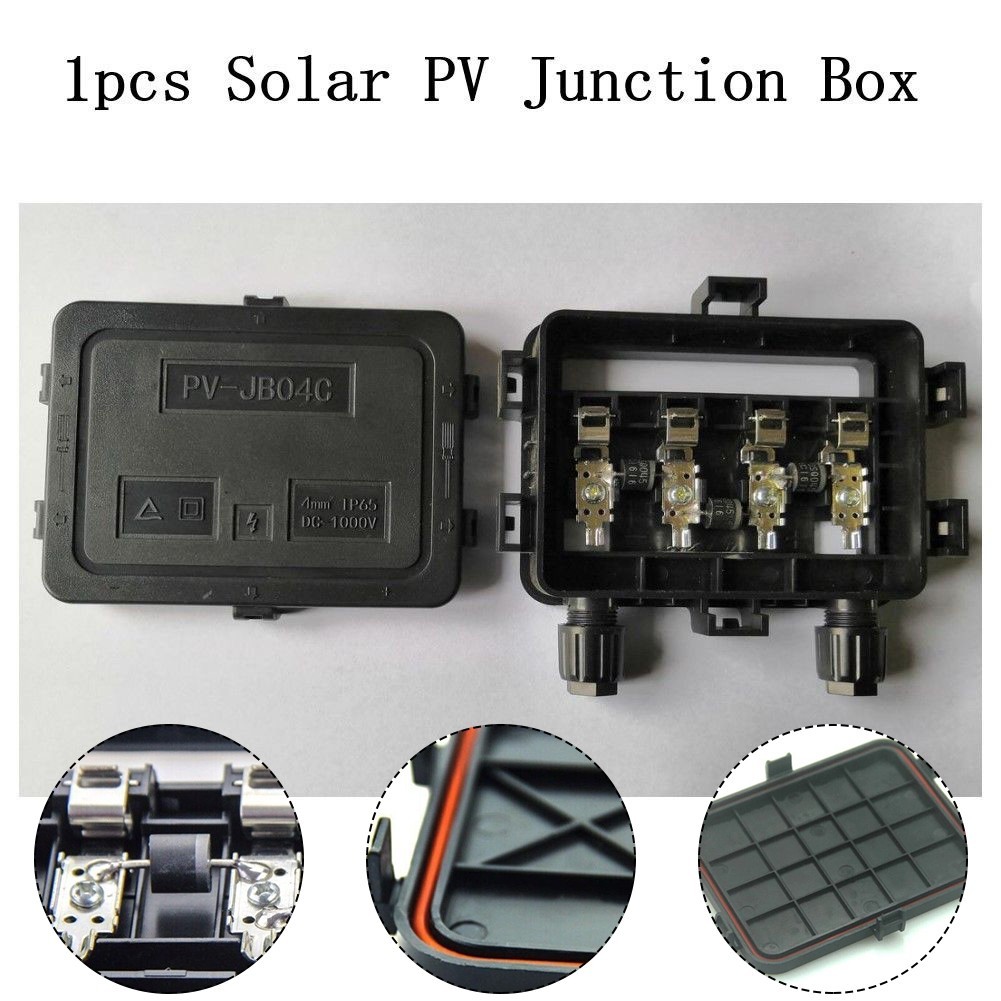 <bestshe>กล่องแยกแผงโซลาร์เซลล์ Pv 180W-300W กันน้ํา IP67 สําหรับ PV พลังงานแสงอาทิตย์