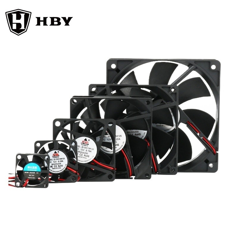 3d เครื่องพิมพ์พัดลมกังหัน 4010 40x40X10 5010 มม.50x10 2Pin พัดลมระบายความร้อนแบบไม่มีแปรง DC 12V พัดลมท่อ