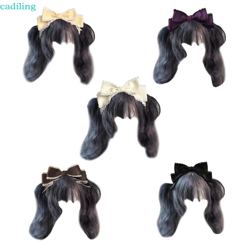 Cadiling Bowtie กิ๊บติดผม Bows Barrettes Big Bows กิ๊บติดผม Bows hairpin Lolit กิ๊บติดผม Bowknot กิ๊บติดผม Bows ผม Acc