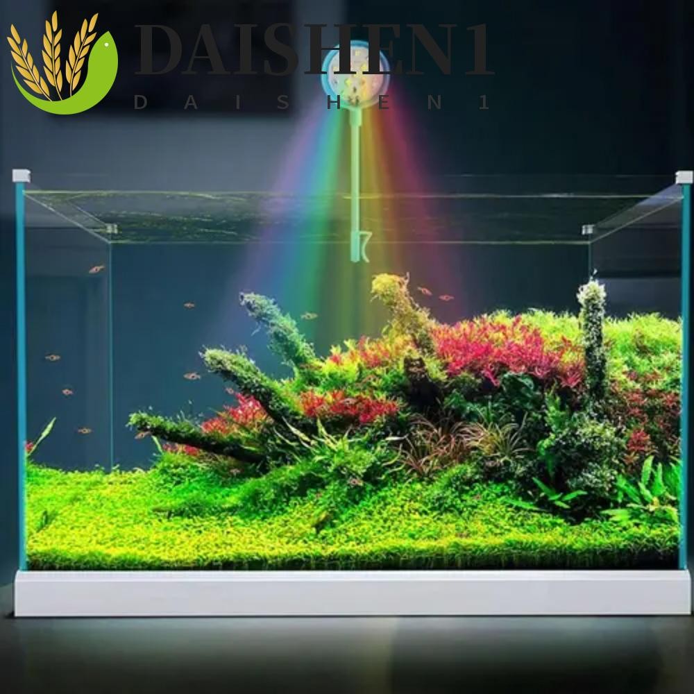 Daishen1 โคมไฟตู้ปลา, ไฟ LED USB-Plug Aquarium, อุปกรณ์ตู้ปลาไฟสี Mini พร้อมคลิปโคมไฟตู้ปลาเต่าถัง