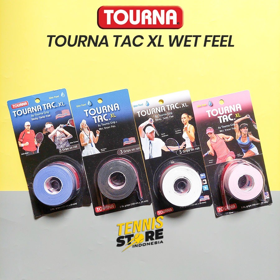 Tourna Tac XL Grip WET FEEL Tennis OverGrip Original
