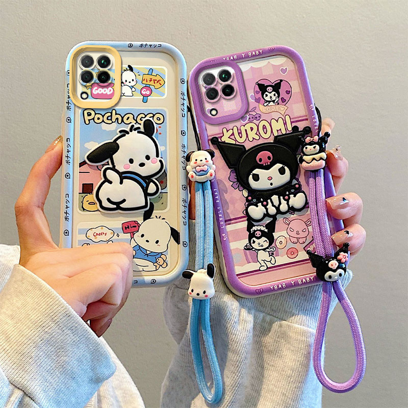 เคส Samsung Galaxy A12 M12 เคส Samsung Galaxy A22 4G M22 4G ลายการ์ตูนน่ารัก TYJgS Shell สําหรับ