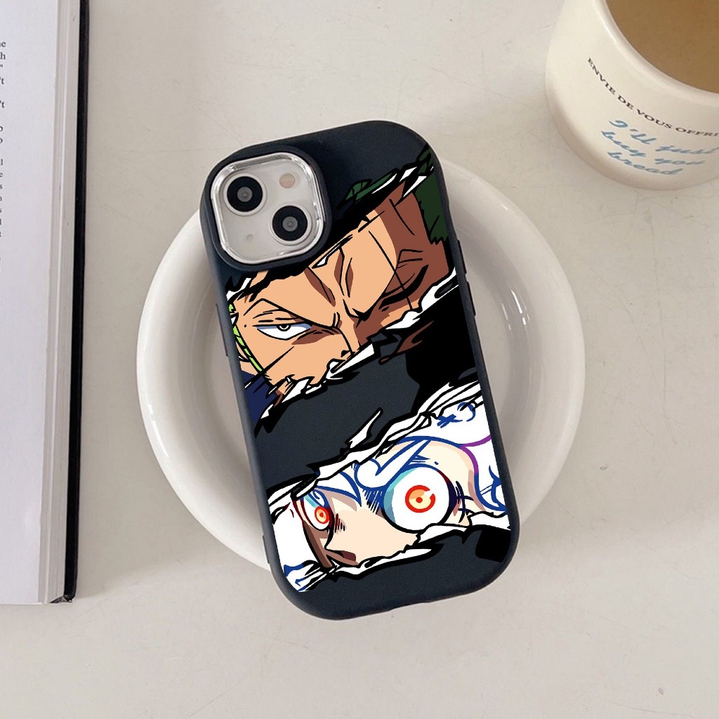 WF CASE LUFFY X ZORO สําหรับ OPPO A5i A15 A15S A16 A17 A17K A3X A3 PRO A38 A18 A3S A53 A33 A57 A77S 