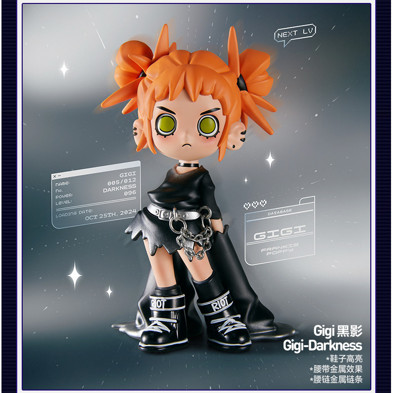 P POPMART Lil Peach Riot Lil Peach Riot Little Traitor ถือใน!กล่องปริศนาทํามือซีรีส์ - รูปที่ 5