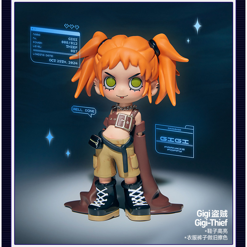 P POPMART Lil Peach Riot Lil Peach Riot Little Traitor ถือใน!กล่องปริศนาทํามือซีรีส์ - รูปที่ 7