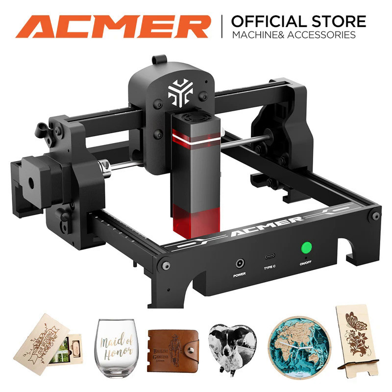 Laser Engraving Machine 2.5W 3.5W Mini High-precision Laser Cutting Engraving Machine For engraving 