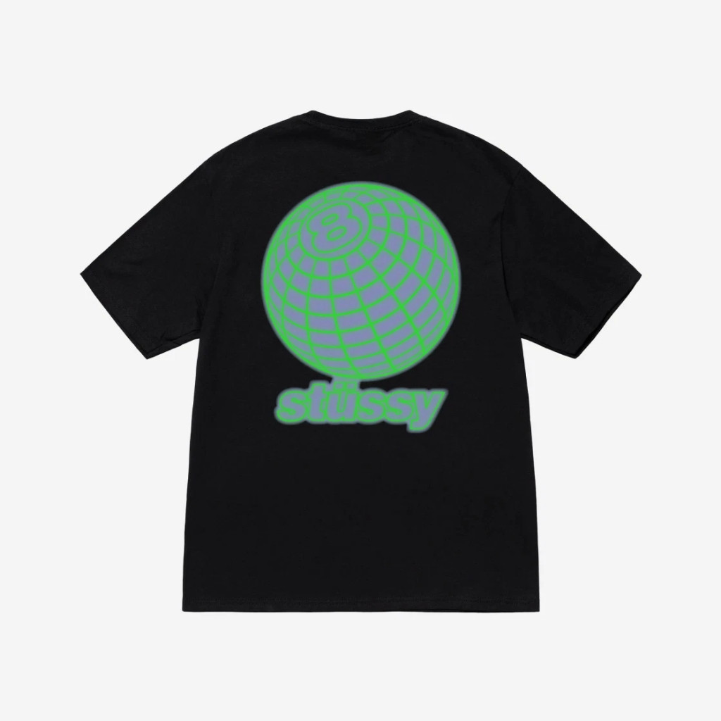 เสื้อยืด Stussy 8 Ball Grid แท้ 100% สีขาว