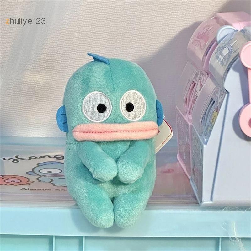 SANRIO <zhuliye123>การ์ตูนSanrio Hangyodonตุ๊กตาตุ๊กตาของเล่นพวงกุญแจกระเป๋าจี้น่ารักสังคมขี้อายเก่งsitgท่าทางเดสก์ท็อปเครื่องประดับของขวัญnice