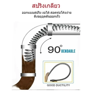 5M/10M งูเหล็ก งูเหล็กทะลวงท่ออุดตัน งูเหล็กล่วงท่อ toilet plunger ที่ปั๊มท่อน้ำอุดตัน ตัวปั๊มสิ่งอุดตันในท่อ
