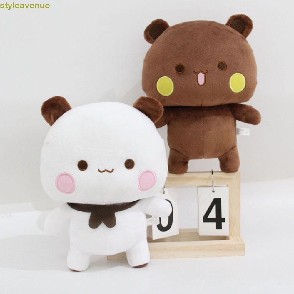Styleavenue Panda Bubu ตุ๊กตาตุ๊กตา, Fluffy Collection Bubun และ Dudu ของเล่นตุ๊กตา, Comfort ตุ๊กตาของเล่นนุ่มการ์ตูน Appease ตุ๊กตาสัตว์ตุ๊กตาของเล่นเด็กวันหยุดของขวัญ
