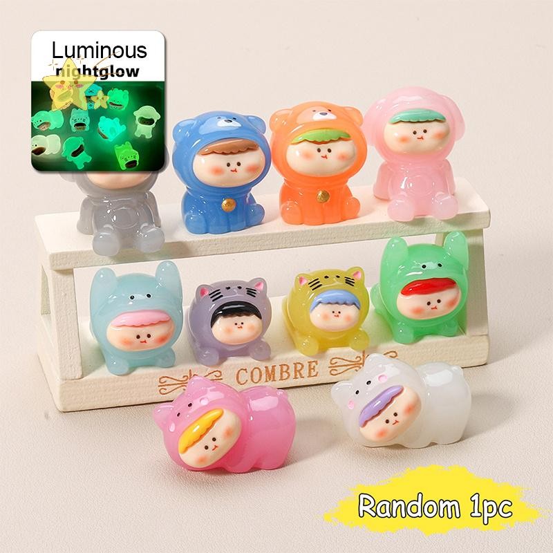 [JBTH] Luminous Puppy Lilith Mini Figure สุ่ม 1 ชิ้นเดสก์ท็อปน่ารักการ์ตูนเครื่องประดับตกแต่งเรซิ่นอุปกรณ์เสริม [JB]