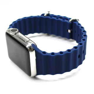 2026 Ocean Band สําหรับ Apple Watch Ultra 2 series 10 9 8 7 6 SE 54321 สายซิลิโคนสําหรับ iWatch sport สร้อยข้อมือยืด 49 มม.45 44 40 41 มม.