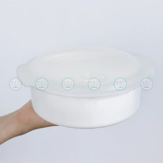 Micronware กล่องอุ่นอาหารในไมโครเวฟ 850 มล รหัส 5091 ชามไมโครเวฟ ถาดอุ่นไมโครเวฟพร้อมฝา ชามเวฟอาหาร Super Lock
