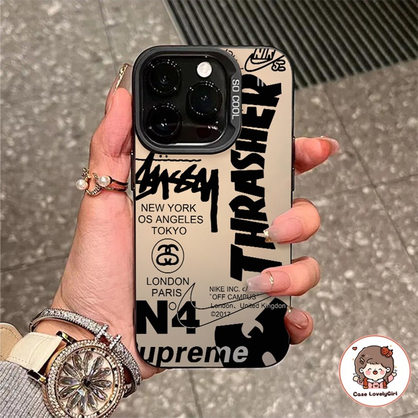 ส่งจากไทย หล่อ Doberman เคส IPhone 16 11 15 14 13 Pro Max XR 13 12 Pro 7 8Plus SE X Xs Max การ์ตูน Labubu