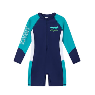 ชุดว่ายน้ำเด็กอายุ 4-16 ขวบ rash guard เด็กผู้ชาย แขนยาว