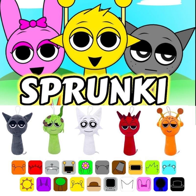 Sprunki Incredibox Sprunki ตุ๊กตาของเล่นตุ๊กตาเด็กวันเกิดคริสต์มาสของขวัญ yunath