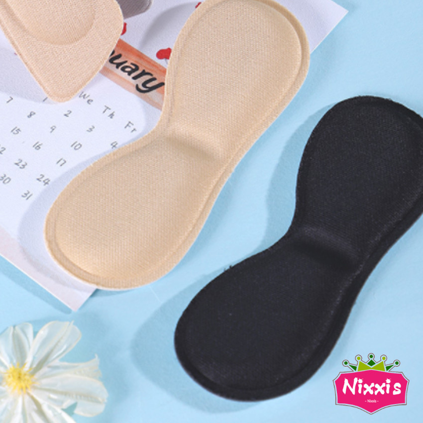 NIS แผ่นกันกัด  แผ่นกันรองเท้ากัด เนื้อนิ่ม ช่วยแก้รองเท้าหลวม 1 แพค ต่อ คู่  Sponge heel pad