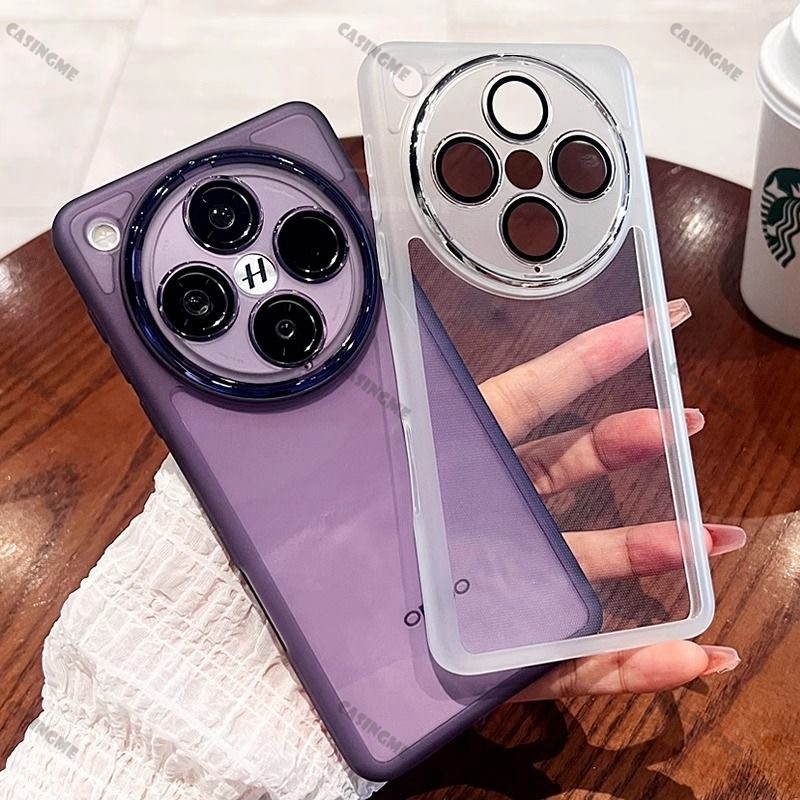 Oppo ค้นหา X8 X8Pro 2024 ปลอกโปร่งใสสําหรับ OPPO ค้นหา X8 FindX8 X8Pro X 8 OPPOFindX8 Pro FindX8Pro เคสโทรศัพท์ชุบโปร่งใสนุ่มบางใสกล้องป้องกันปกหลัง